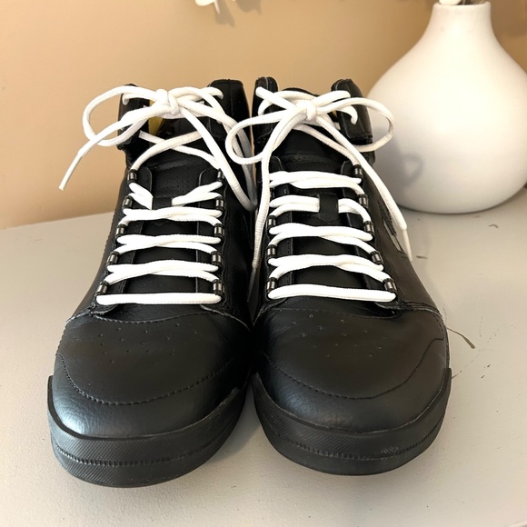 Converse Mid High Top Sneakers Black Men’s Size 9.5 - Picture 5 of 13